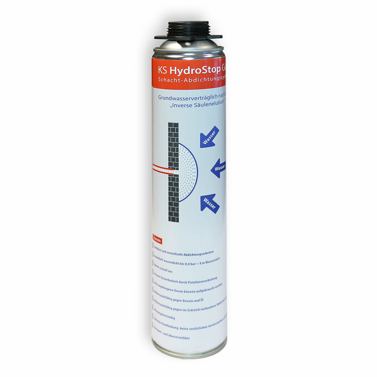 HydroStop - Injektionsschaum 750 ml (Art.-Nr. HS-IS-001-1)